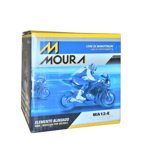 Bateria Moura Moto – MA12-E – 12 Ah