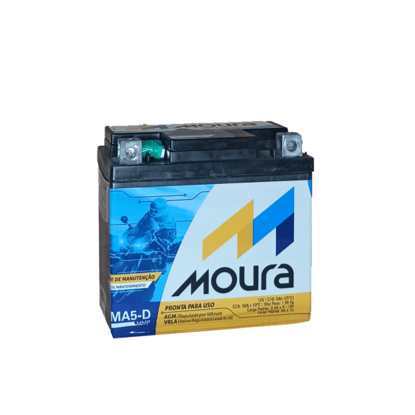 Bateria Moura Moto – MA5-D – 5 Ah