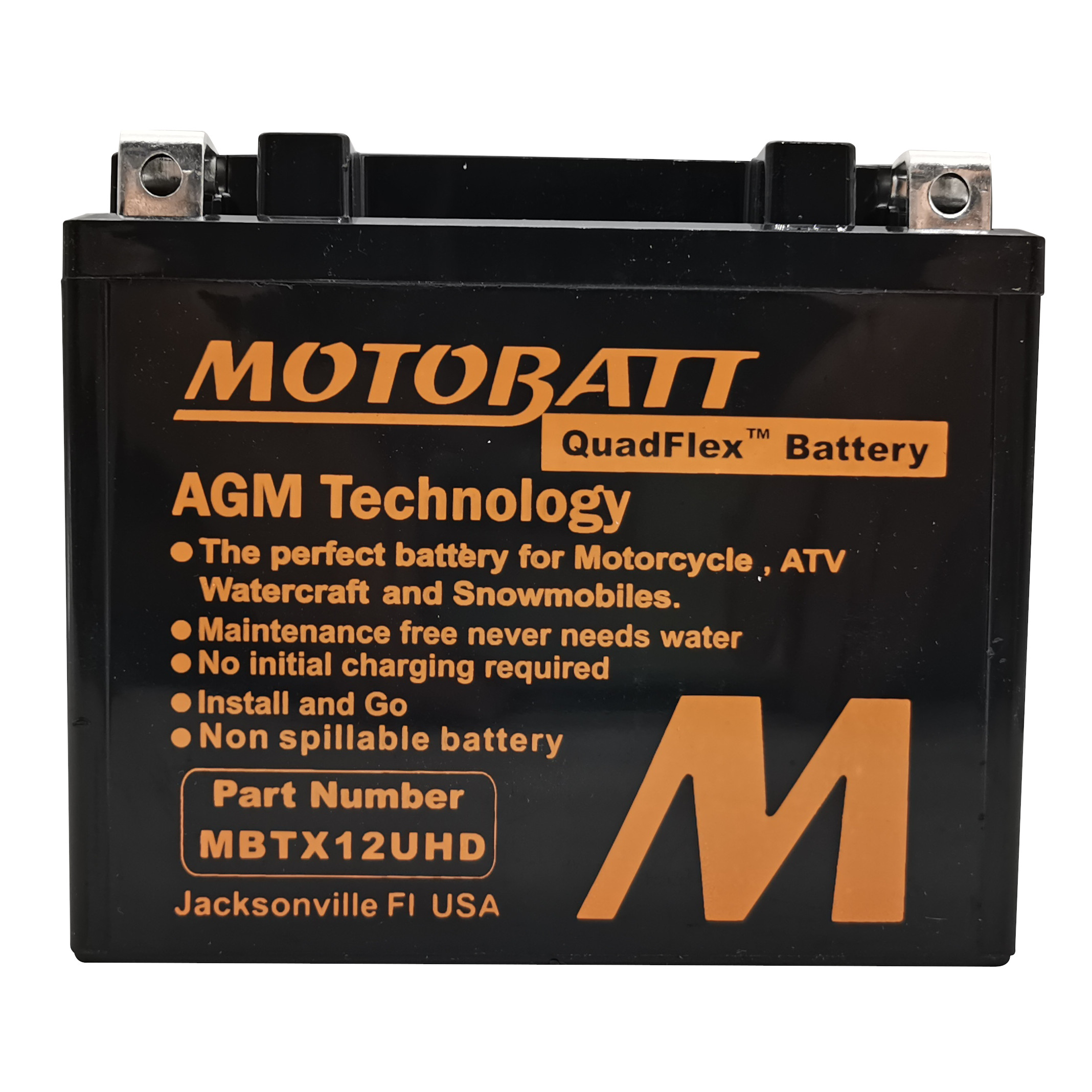 Motobatt – QuadFlex – MBTX12U HD – 14 Ah