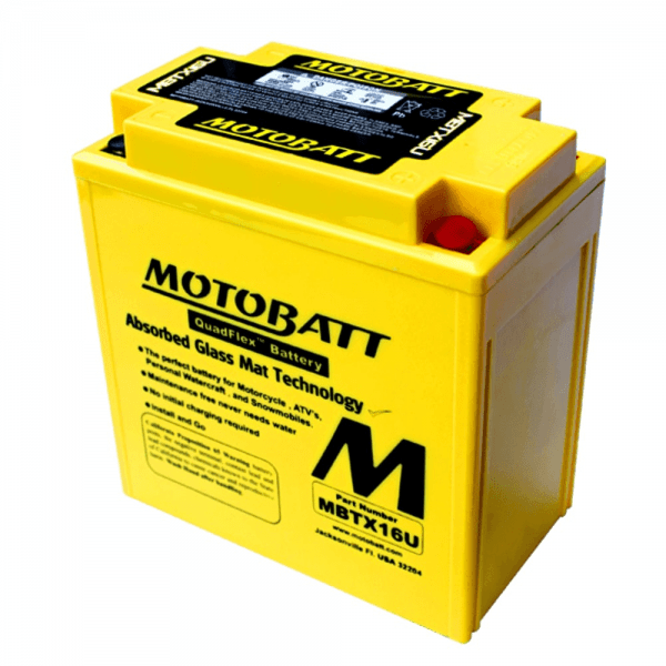 Motobatt – QuadFlex – MBTX16U – 19 Ah