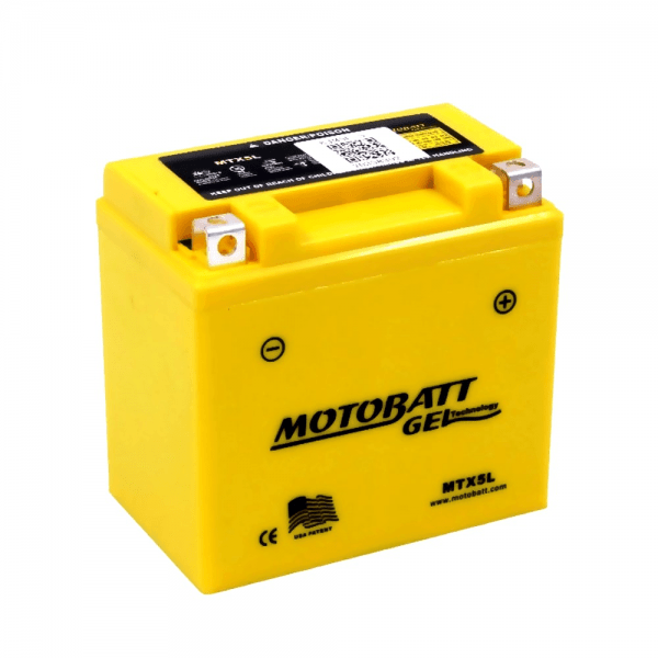 Motobatt – Gel – MTX5L – 5,5 Ah