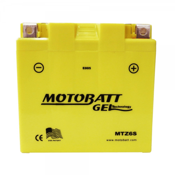 Motobatt – Gel – MTZ6S – 6 Ah (YTZ7S / YTX5L-BS / YTZ6V)