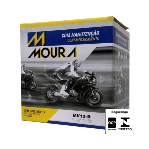 Bateria Moura Moto – MV12-D – 12 Ah