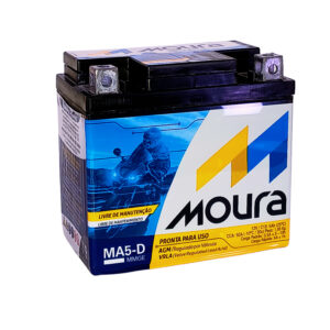 Bateria Moura Moto – MA5-D – 5 Ah