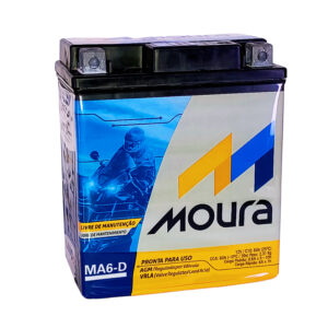 Bateria Moura Moto – MA6-D – 6 Ah