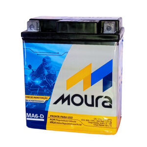 Bateria Moura Moto – MA6-D – 6 Ah