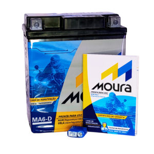 Bateria Moura Moto – MA6-D – 6 Ah