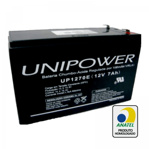 Bateria Unipower – UP1270E 12V – 7Ah