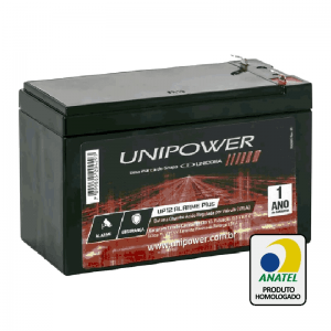 Bateria Unipower – UP1270SEG 12V – 7Ah