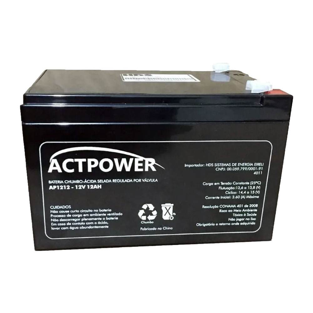 Bateria ActPower VRLA – AGM AP1212.0 12V 12,0AH