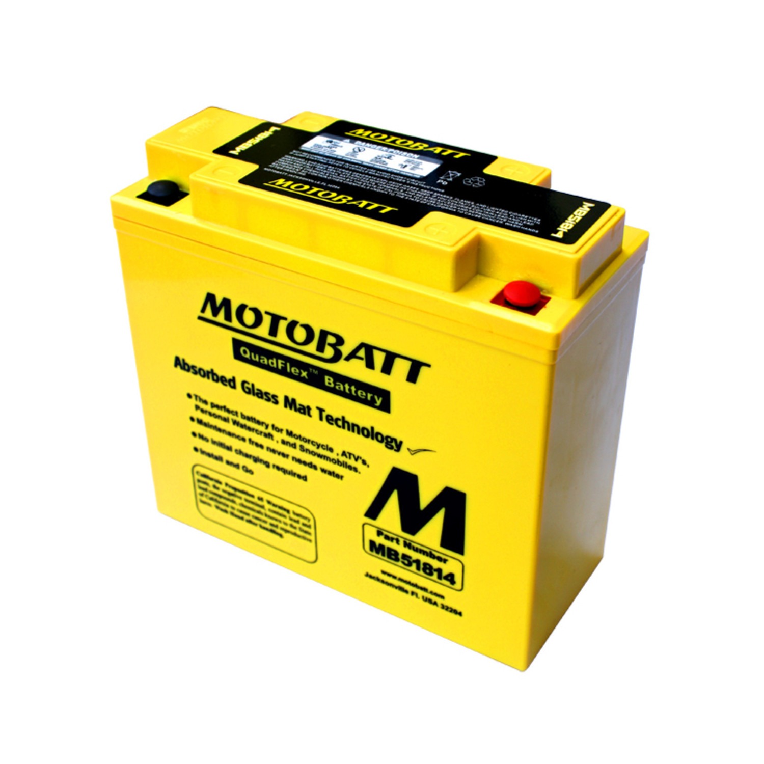 Motobatt – QuadFlex – MB51814 – 22 Ah