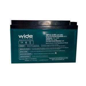 Bateria para Veículos Elétricos – WP12-15 EV – 12V 15Ah – Wide Power