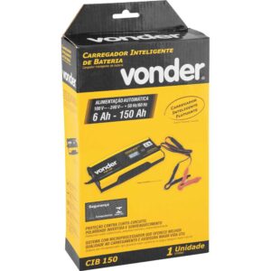 Carregador inteligente de bateria bivolt automático – CIB 150 – VONDER