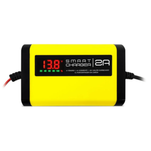 Carregador de Bateria Automotivo 2A Inteligente – Bivolt – 12V – Smart Charger