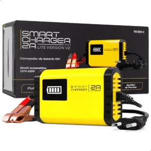 Carregador de Bateria Automotivo 2A Lite V2 – Bivolt – 12V – Smart Charger