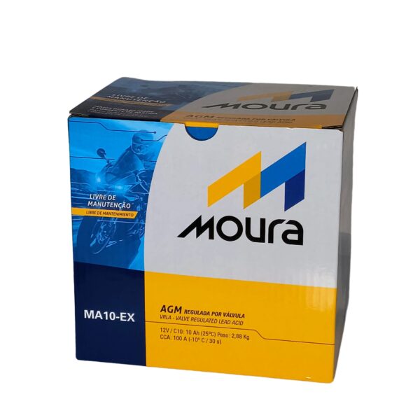 Bateria Moura Moto – MA10-EX – 10 Ah