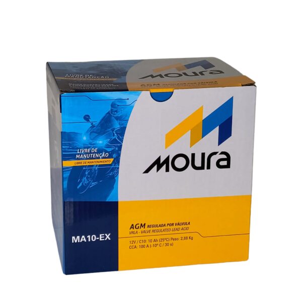 Bateria Moura Moto – MA10-EX – 10 Ah