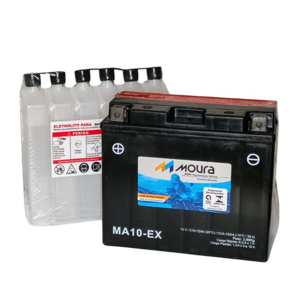 Bateria Moura Moto – MA10-EX – 10 Ah