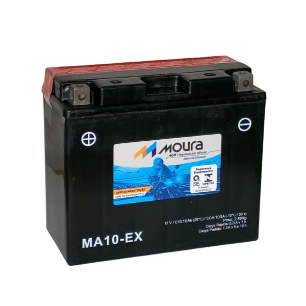 Bateria Moura Moto – MA10-EX – 10 Ah
