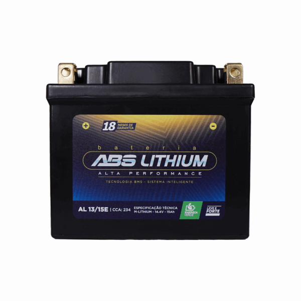 ABS Lithium – AL 13/15E – 15Ah (YTX12-BS / MBTX12UHD / XTZ12-BS / MA12-E / MBR14-BS / MBR11-VP)