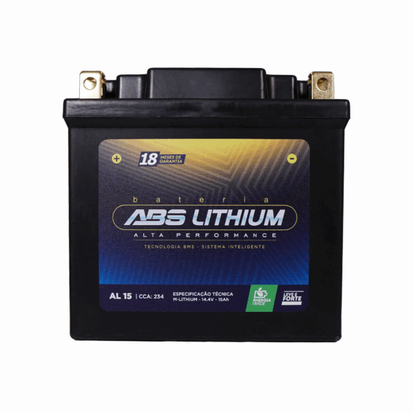 ABS Lithium – AL 15 – 15Ah (YTX14-BS / MA12-E / MBR14-BS)