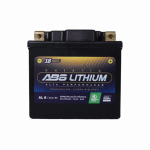 ABS Lithium – AL 6 – 6Ah (YTZ6V / MTZ6S / YTX5L-BS / ETX6LS / MA5-D / MBR6-BS)