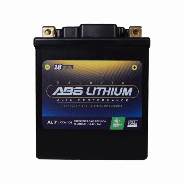 ABS Lithium – AL 7 – 7Ah (YTX7L-BS / MTX7L / ETX6LS / MA6-D / MBR7-BS)