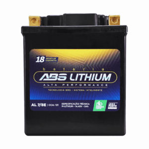 ABS Lithium – AL 7/8E – 8Ah (YTX7L-BS / MTX7L / ETX6LS / MA6-D / MBR7-BS)