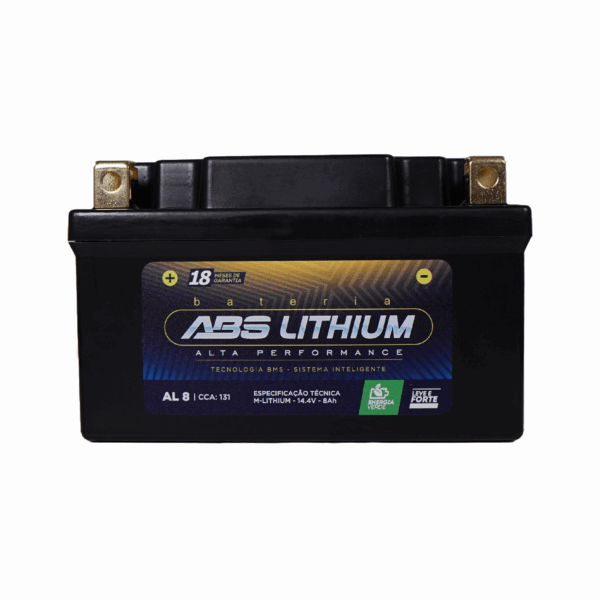 ABS Lithium – AL 8 – 8Ah (YTX9-BS / MTX7A / YTX7A-BS / MA6-E / MBR8A-VP)